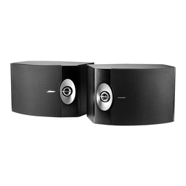 博士(BOSE) 墨西哥进口 301 V  五代HIFI书架音响 家庭KTV卡拉OK音箱 黑色（一对）