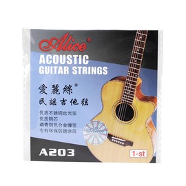 爱丽丝(Alice) A203-SL 民谣吉他1弦