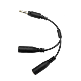 得胜(TAKSTAR) C2-1 手机直播K歌专用一分二音频线