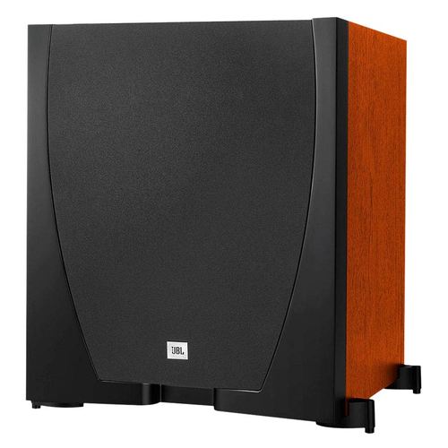 JBL Studio 5系列 5.1 家庭影院 SUB 550P 低音炮（棕红色）