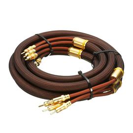 秋叶原(CHOSEAL) LB-5109 发烧级单晶铜喇叭线 2.5米主音箱线（2条装）