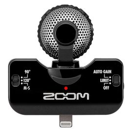ZOOM iQ5 iphone5  电容式苹果手机K歌麦克风 (黑色)