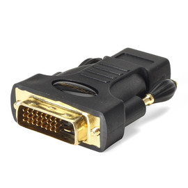 秋叶原(CHOSEAL) Q-339A  DVI公转HDMI镀金母转接头