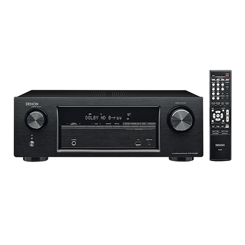 天龙(Denon) AVR-X510 5.2声道AV影院功放 (黑色)