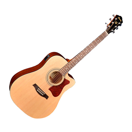依班娜(Ibanez) V80ECE 民谣 亮光电箱吉他（原木色）