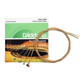 达达里奥(D’Addario) EZ920民谣吉他琴弦 木吉他套弦 012-054 音色浑厚