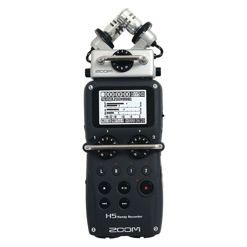 ZOOM H5 四轨录音机 手持数字录音机