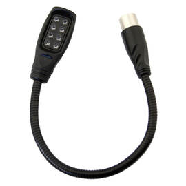 爱克创(Alctron) LX01 LED灯 灯头采用8个高亮度的LED灯泡