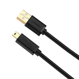 绿联(UGREEN)  mini USB数据线 T型口 3米