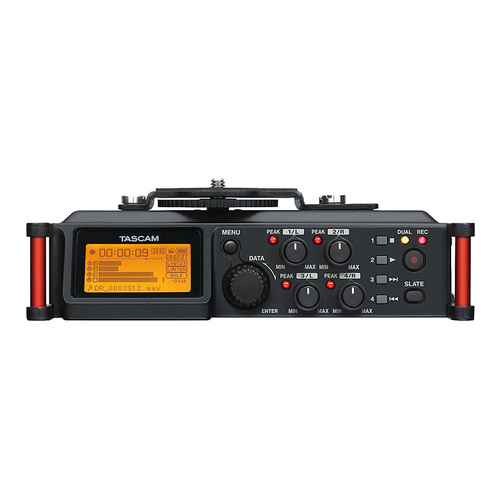 TASCAM DR-70D 单反录音机 摄像机拍摄录音 中文菜单 微电影同期录音机
