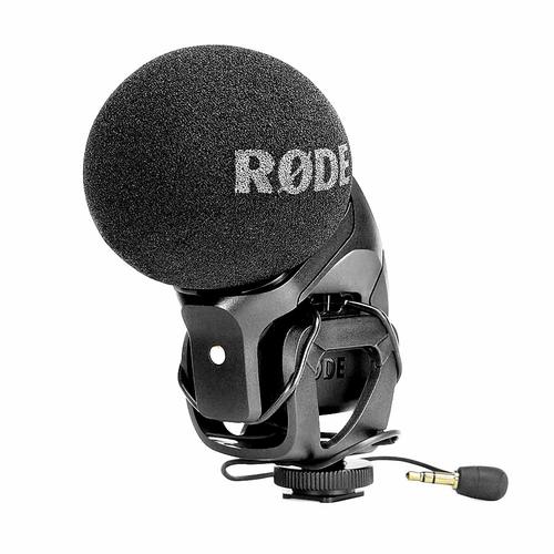 罗德(RODE) STEREO VIDEO MIC PRO 立体声电容式摄像机/录音机采访麦克风 单反麦克风
