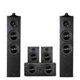 Diva5.0 家庭影院音响套装5.1环绕hifi组合木质音箱