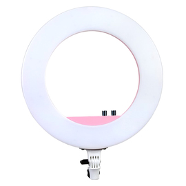 南冠 CN-R480C 48W LED环形灯手机自拍照相摄影灯主播直播 (粉色)