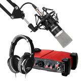 艾肯 Utrack VST声卡搭配得胜K500麦克风 网K套装