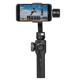 智云(ZHIYUN) 智云Smooth 4 三轴手机防抖手持云台gopro运动相机 拍摄稳定器（黑色）