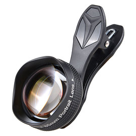爱派赛(APEXEL) APL-85MM 专业人像增距手机镜头 通用配夹子