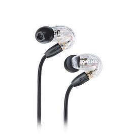 舒尔(SHURE) SE215专业入耳式耳机 入耳式HI-FI隔音耳塞（透明）