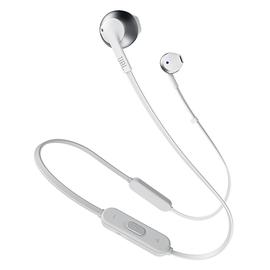 JBL T205 BT入耳式无线蓝牙耳机耳麦 运动跑步手机音乐耳塞带线控 (白色)
