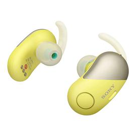索尼(SONY) WF-SP700N 【热巴代言】真无线蓝牙降噪耳机 运动跑步防水迷你入耳式耳塞 (黄色)