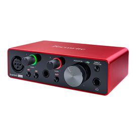 福克斯特(Focusrite) Scarlett Solo 三代 专业录音声卡 USB外置声卡音频接口 升级版