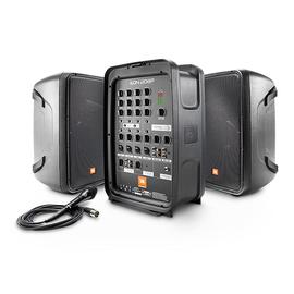 JBL EON-208P 8寸蓝牙便携户外演出有源音箱娱乐KTV音响套装（对）