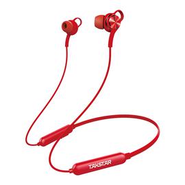 得胜(TAKSTAR) AW1 入耳式蓝牙防水运动耳机 （红色）