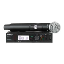 舒尔(SHURE) ULXD24/SM58  专业数字手持无线麦克风 舞台演出话筒一拖一（标配不含线材）