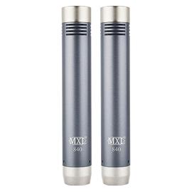 麦克思乐(MXL) 840 PAIR 小振膜电容话筒吉他钢琴乐器录音麦克风（一对装）