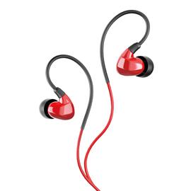 得胜(TAKSTAR) TS-2260 入耳式监听耳机 高保真手机电脑主播直播耳塞（红色）