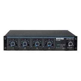 舒尔(SHURE) SCM410 四通道数字式自动智能混音器会议舞台混音器处理器