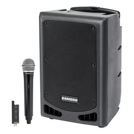 山逊(SAMSON) XP208W  8寸便携式蓝牙有源拉杆音箱 舞台演出会议乐队排练广场舞多功能音响 （配无线手持麦）