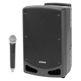 山逊(SAMSON) XP312W 12寸便携式蓝牙有源拉杆音箱 舞台演出会议乐队排练广场舞多功能音响 （配无线手持麦）