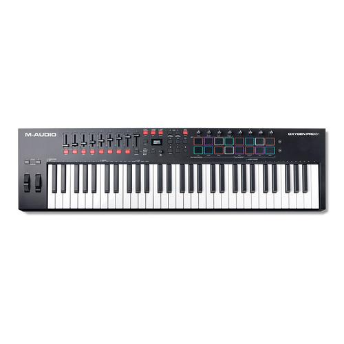美奥多(M-AUDIO) Oxygen Pro 61 61键专业编曲键盘 半配重MIDI控制器