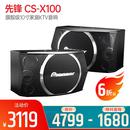 CS-X100 旗舰级10寸家庭KTV音响家用专业卡拉OK音箱 卡包音箱（一对装）