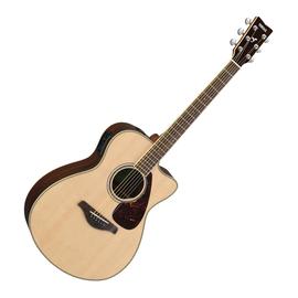 雅马哈(YAMAHA) FSX830C 40寸单板缺角电箱吉他 (原木色)