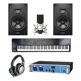 RME Fireface UCX声卡搭配美奥多Oxygen 88 钢琴 专业录音编曲套装
