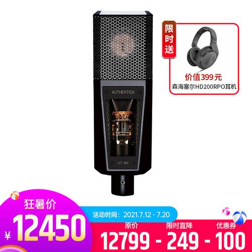 莱维特(LEWITT) LCT 840 专业录音棚电子管电容麦克风 网络K歌主播直播麦克风配音话筒