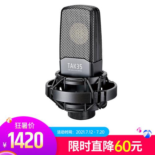 得胜(TAKSTAR) TAK35 专业录音麦克风 网络K歌主播直播麦克风话筒