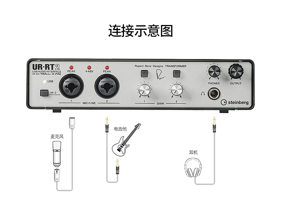 艾肯MOBILE·U VST 声卡 搭配 得胜TAK55麦克风 电脑手机直播K歌声卡套装