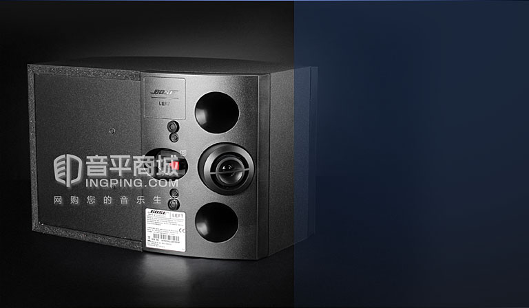 博士(BOSE) 墨西哥进口 301 V 五代HIFI音箱 黑色（一对）