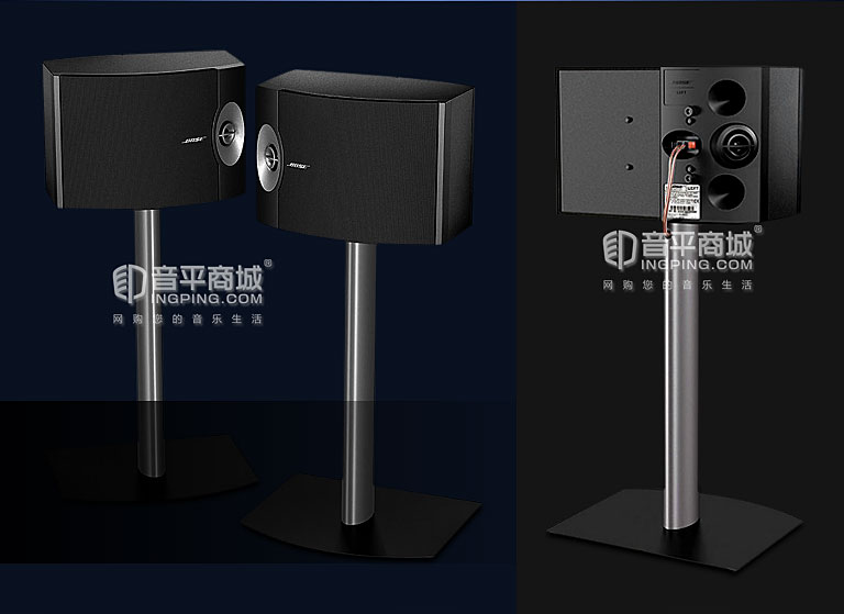 博士(BOSE) 墨西哥进口 301 V 五代HIFI音箱 黑色（一对）