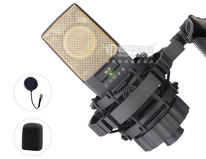 爱科技(AKG) C414XLII 电容式录音麦克风
