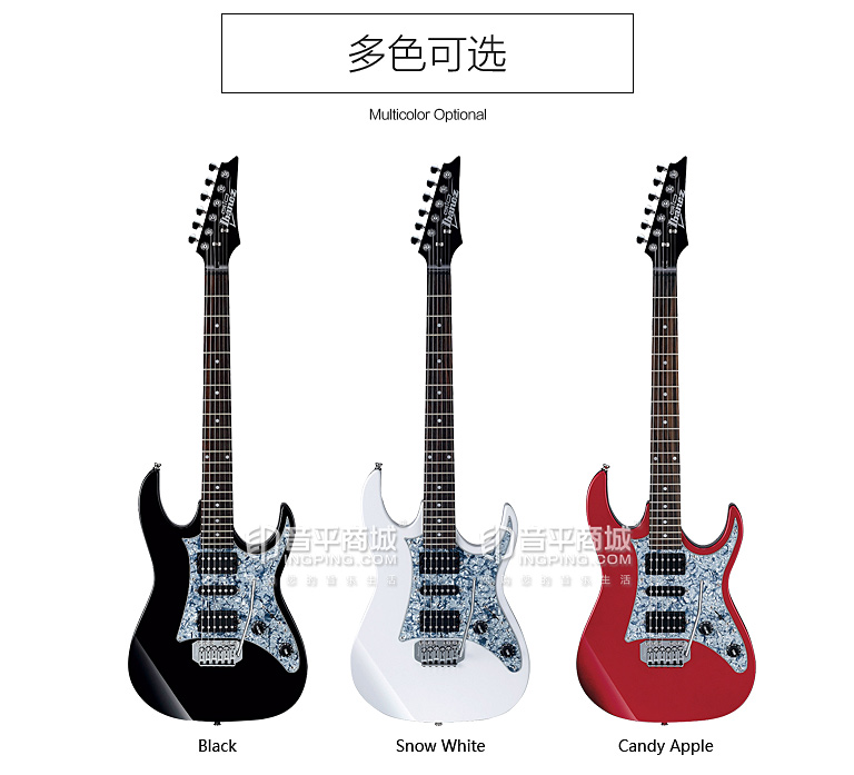 依班娜(Ibanez) GRX150 双单 双拾音电吉他