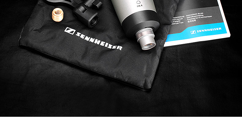 森海塞尔(Sennheiser) MK4 专业录音电容麦克风 工作室/录音获奖产品