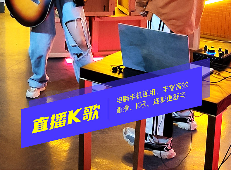 胜(TAKSTAR) MX630 便捷式网络直播专业声卡 手机直播网络k歌主播声卡