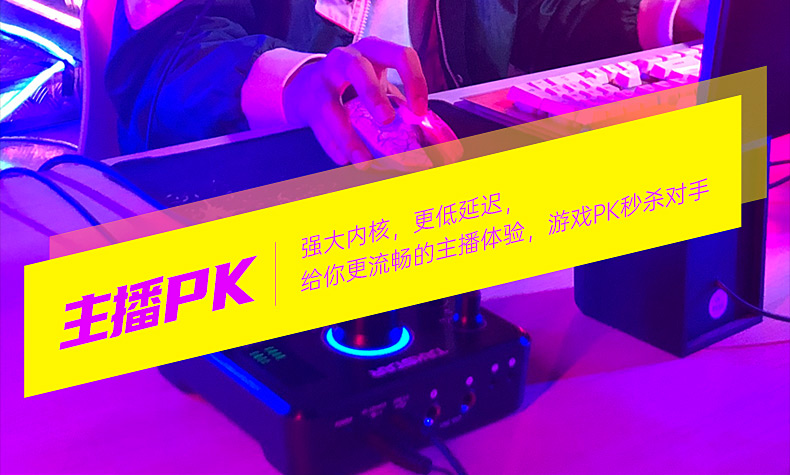 胜(TAKSTAR) MX630 便捷式网络直播专业声卡 手机直播网络k歌主播声卡