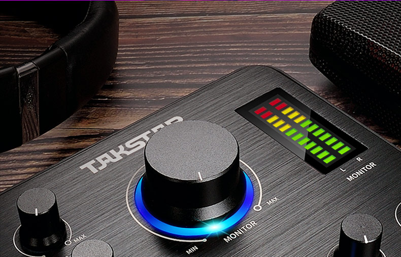 胜(TAKSTAR) MX630 便捷式网络直播专业声卡 手机直播网络k歌主播声卡