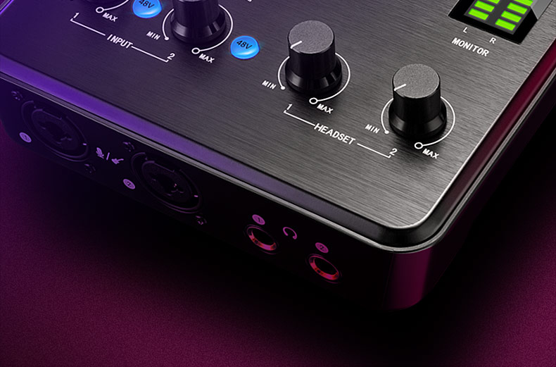 胜(TAKSTAR) MX630 便捷式网络直播专业声卡 手机直播网络k歌主播声卡