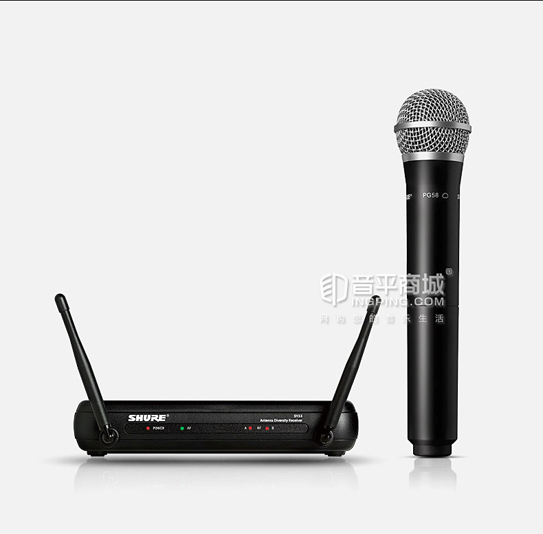 舒尔(SHURE) SVX24-PG58 手持式无线麦克风 演出/演讲/会议/家用（一拖一）