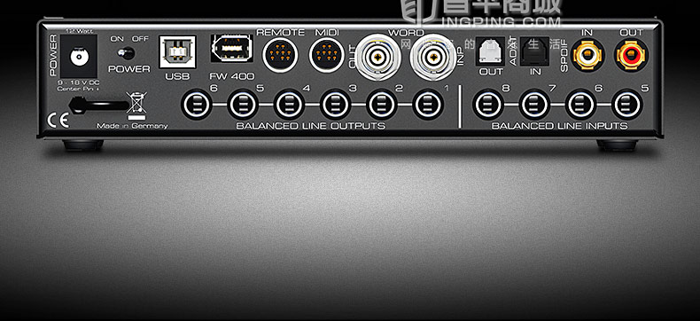 RME 德国进口 Fireface UCX 电脑专业录音K歌声卡